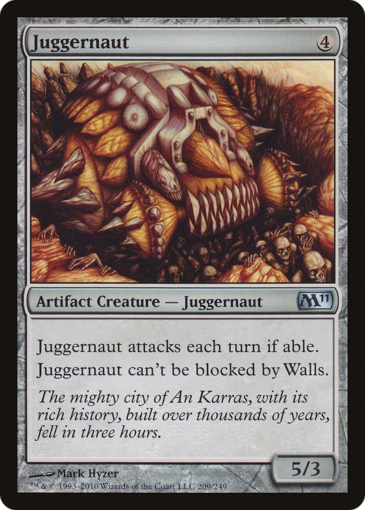 Juggernaut [Magic 2011] Foil
