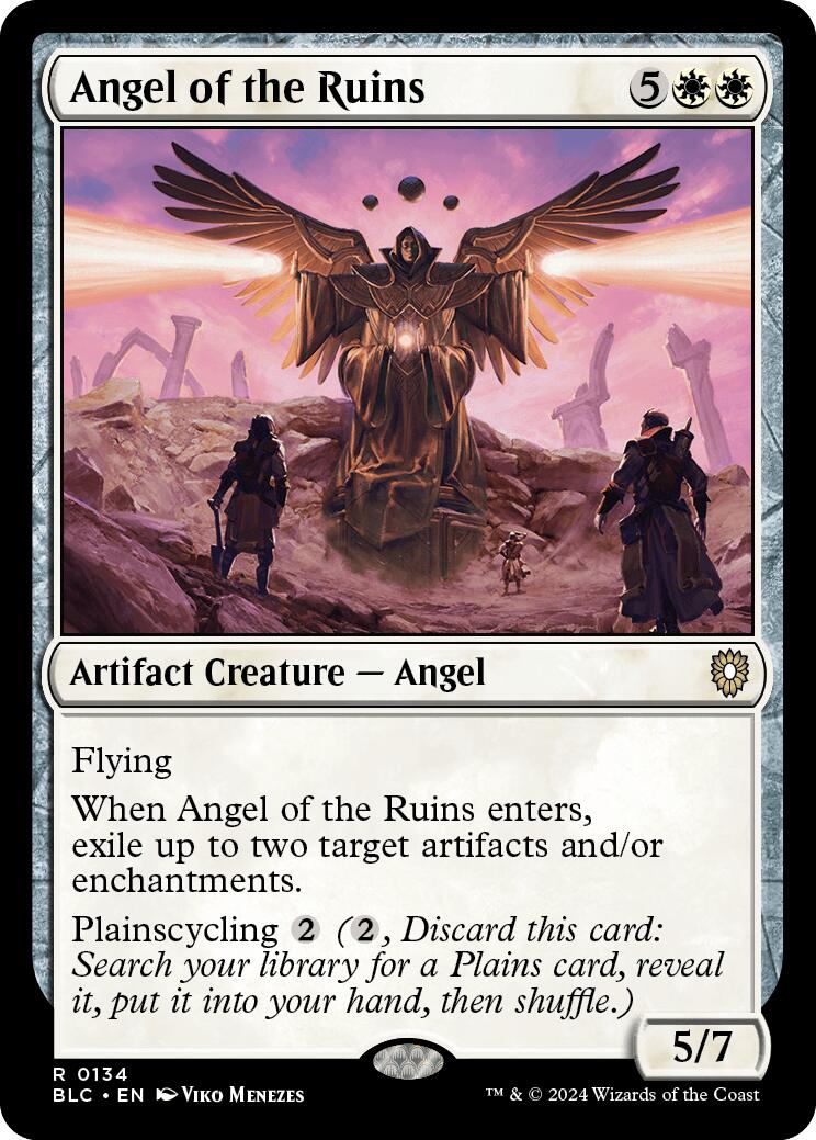 Angel of the Ruins [Bloomburrow Commander] | Silver Goblin