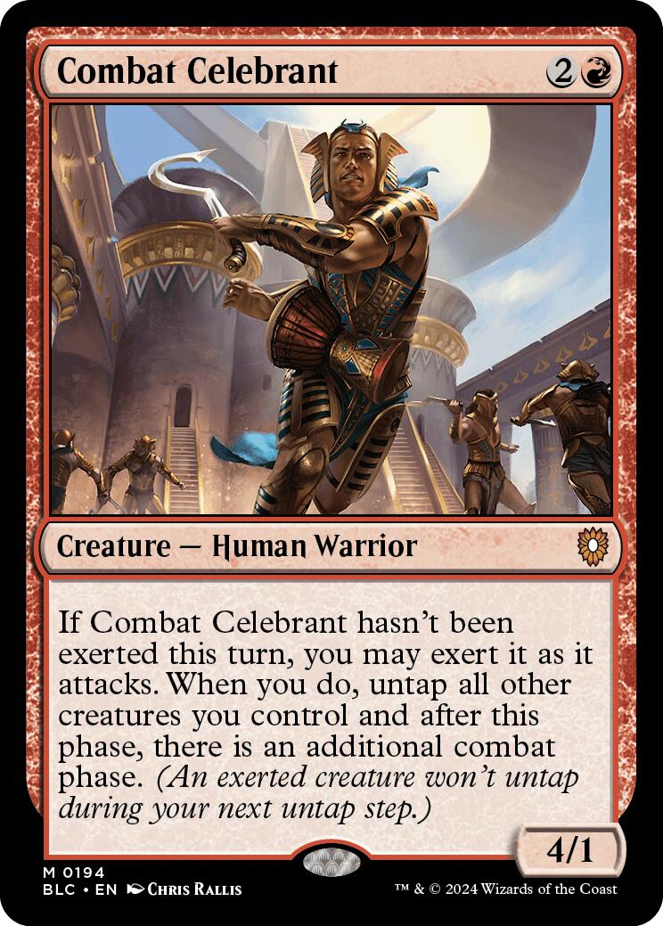 Combat Celebrant [Bloomburrow Commander] | Silver Goblin