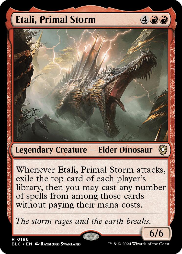 Etali, Primal Storm [Bloomburrow Commander] | Silver Goblin