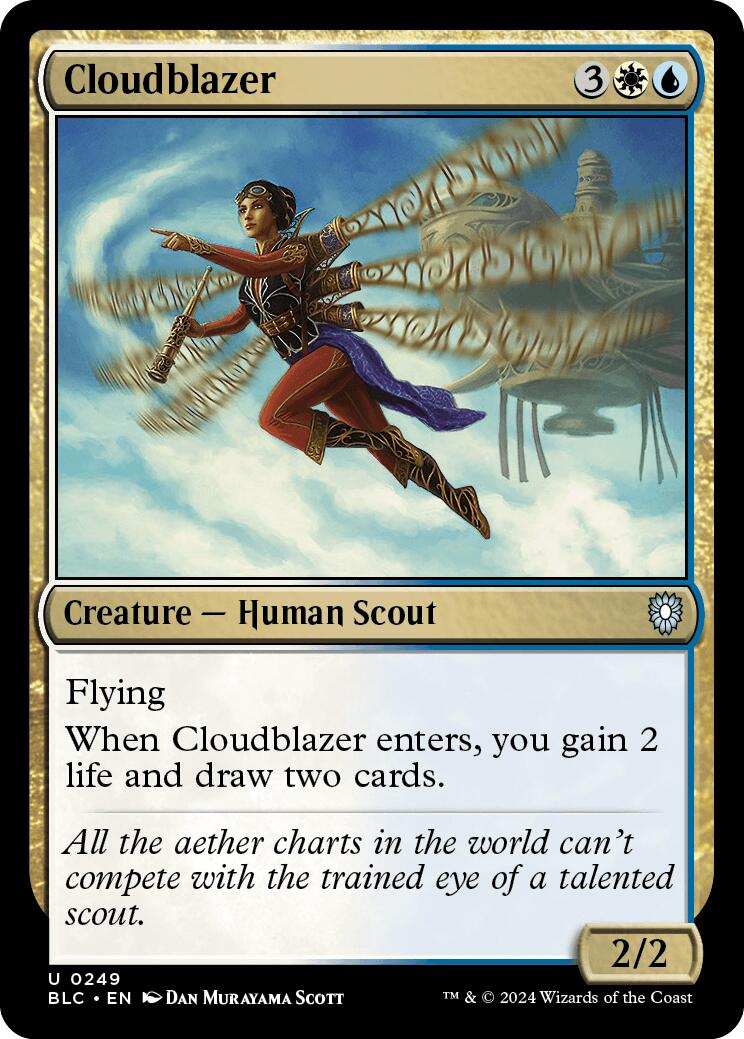 Cloudblazer [Bloomburrow Commander] | Silver Goblin