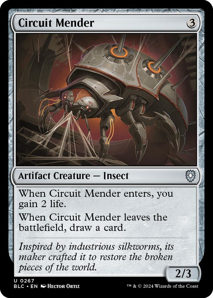 Circuit Mender [Bloomburrow Commander] | Silver Goblin