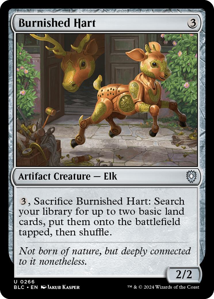 Burnished Hart [Bloomburrow Commander] | Silver Goblin