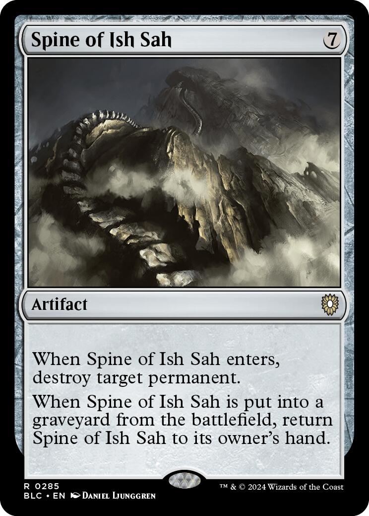 Spine of Ish Sah [Bloomburrow Commander] | Silver Goblin