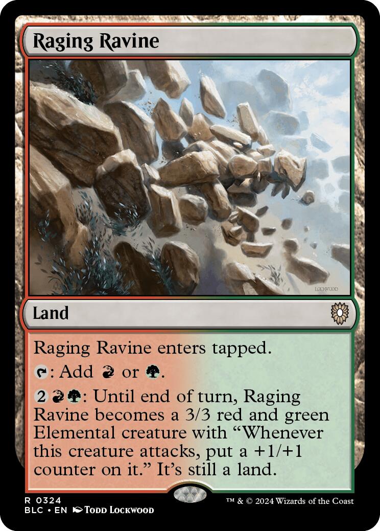 Raging Ravine [Bloomburrow Commander] | Silver Goblin