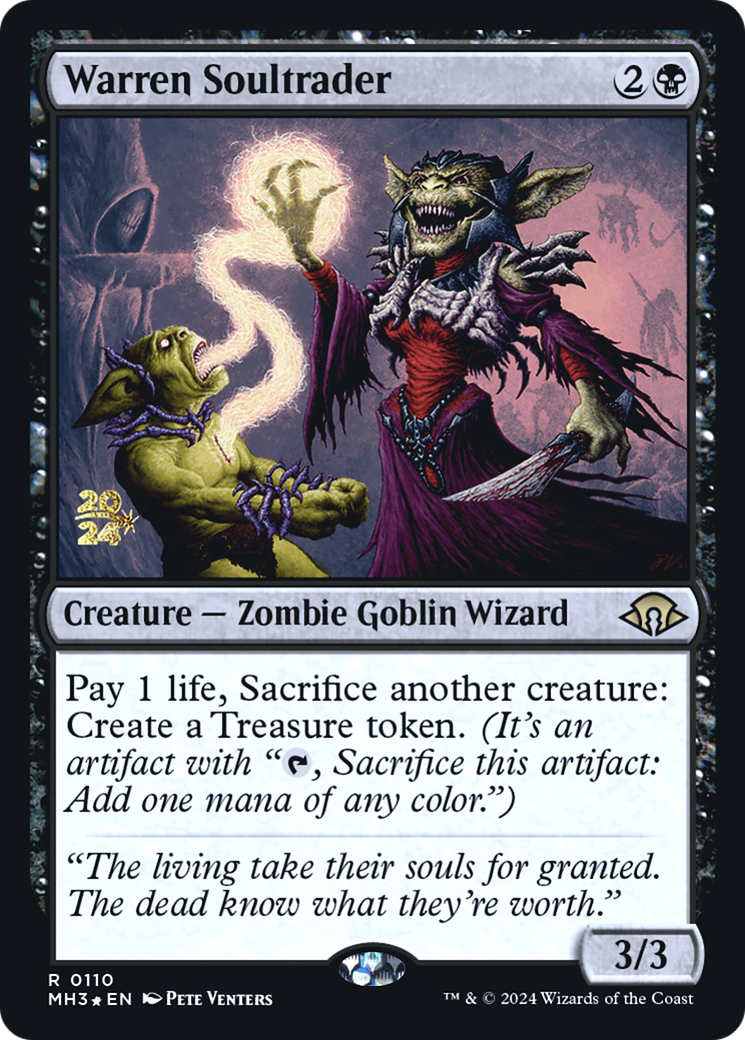 Warren Soultrader [Modern Horizons 3 Prerelease Promos] | Silver Goblin