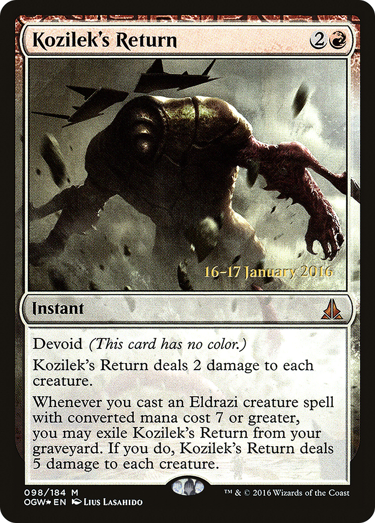 Kozilek's Return [Oath of the Gatewatch Prerelease Promos]