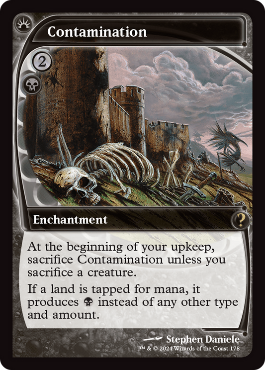 Contamination (Future Sight) [Mystery Booster 2] Foil