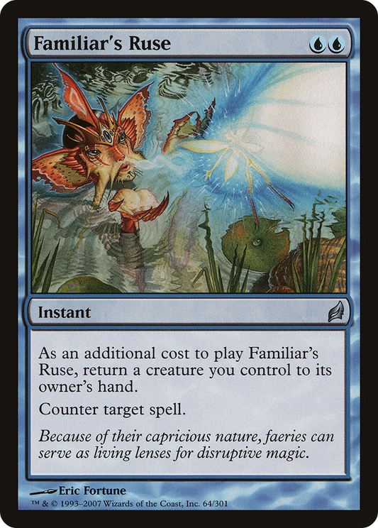 Familiar's Ruse [Lorwyn] Foil