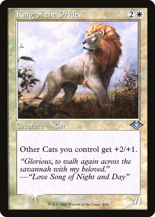King of the Pride (Retro) (004) Foil - Modern Horizons 1 Timeshifts