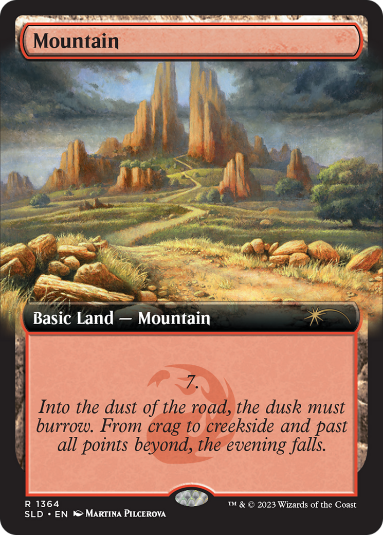 Mountain (1364) [Secret Lair Drop Series] | Silver Goblin