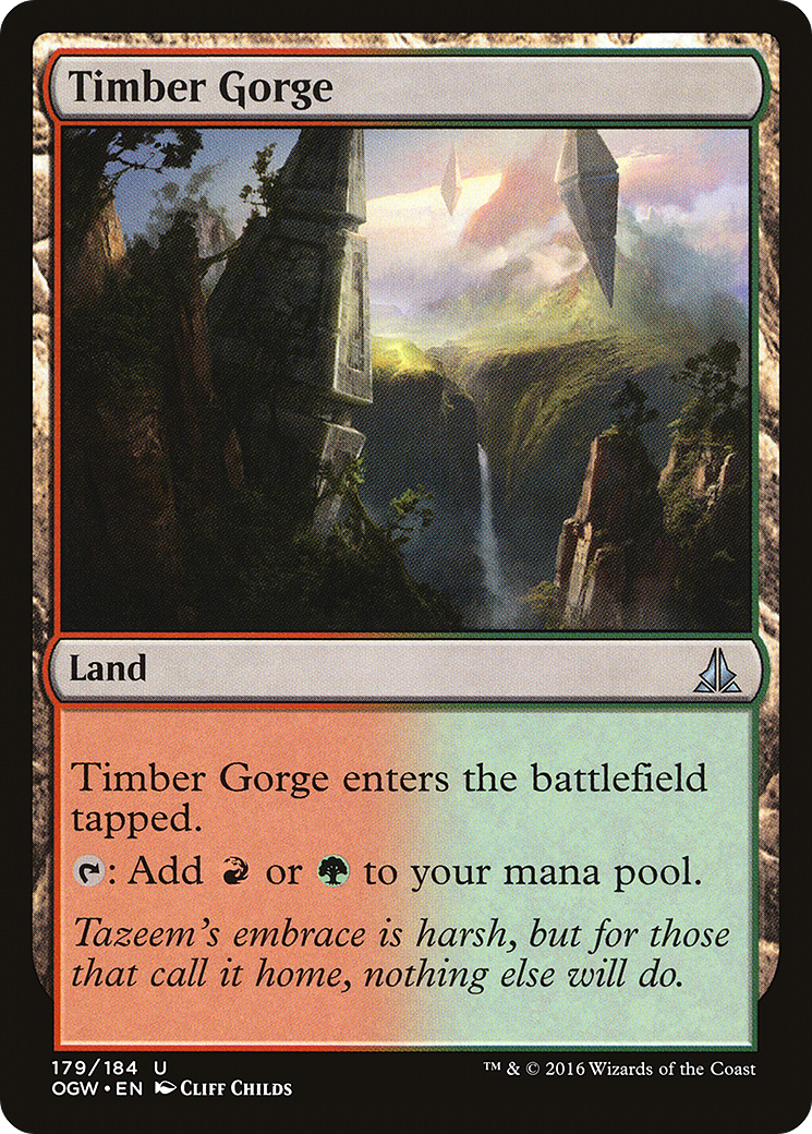 Timber Gorge (179) Foil - Oath of the Gatewatch