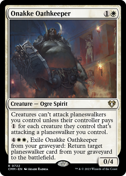 Onakke Oathkeeper [Commander Masters]