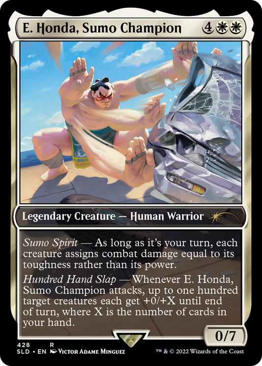 Baldin, Century Herdmaster (E. Honda, Sumo Champion) (428) Foil - Secret Lair Drop