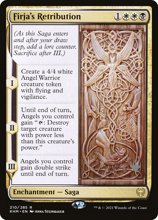 Firja's Retribution (Promo Pack) [Kaldheim Promos] Foil