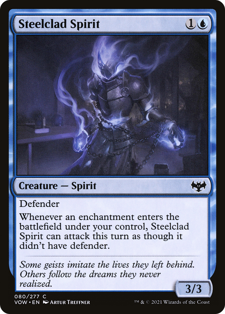 Steelclad Spirit (080) Foil - Innistrad: Crimson Vow