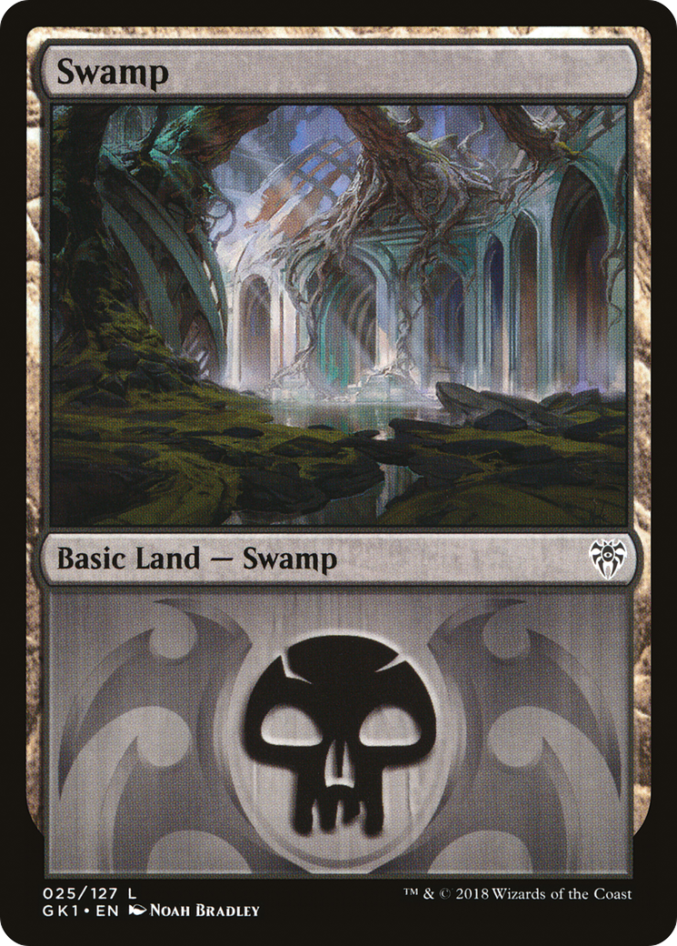 Swamp (25) [Guilds of Ravnica Guild Kit]
