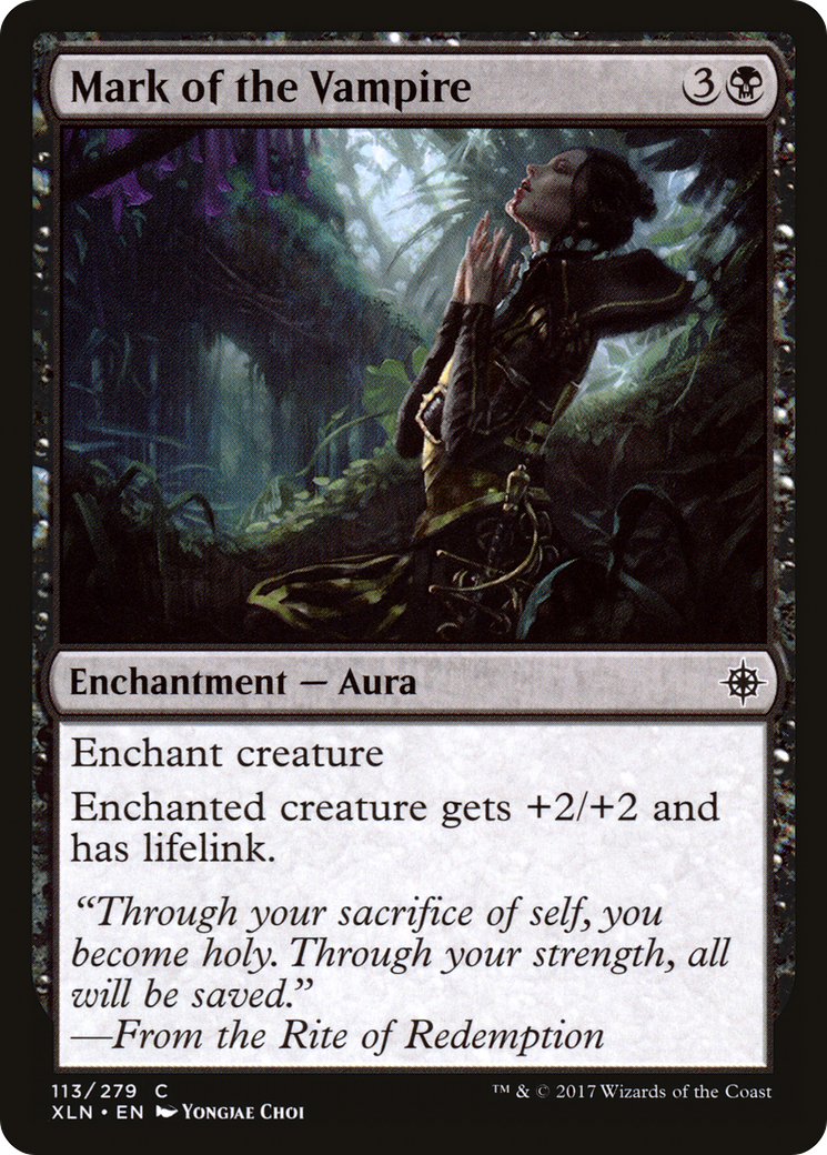 Mark of the Vampire [Ixalan] Foil