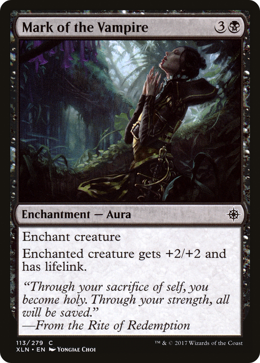 Mark of the Vampire [Ixalan] Foil