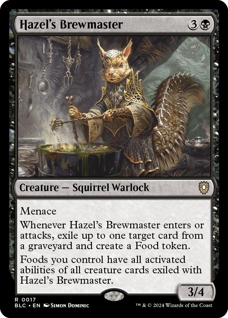 Hazel's Brewmaster [Bloomburrow Commander] | Silver Goblin