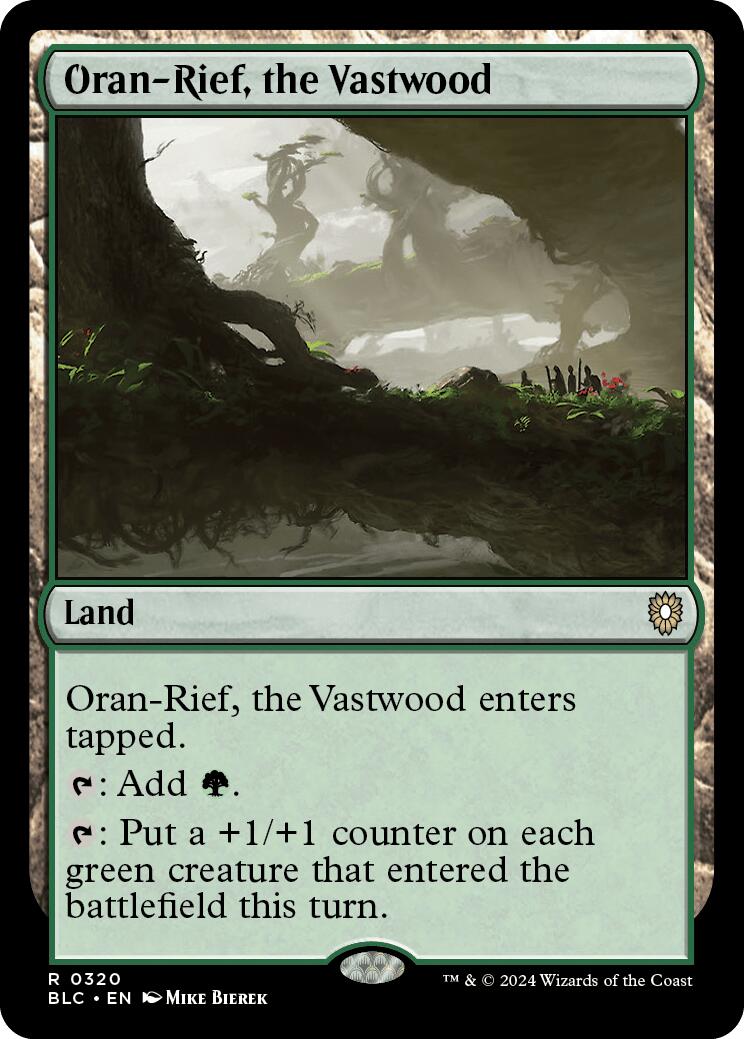 Oran-Rief, the Vastwood [Bloomburrow Commander] | Silver Goblin