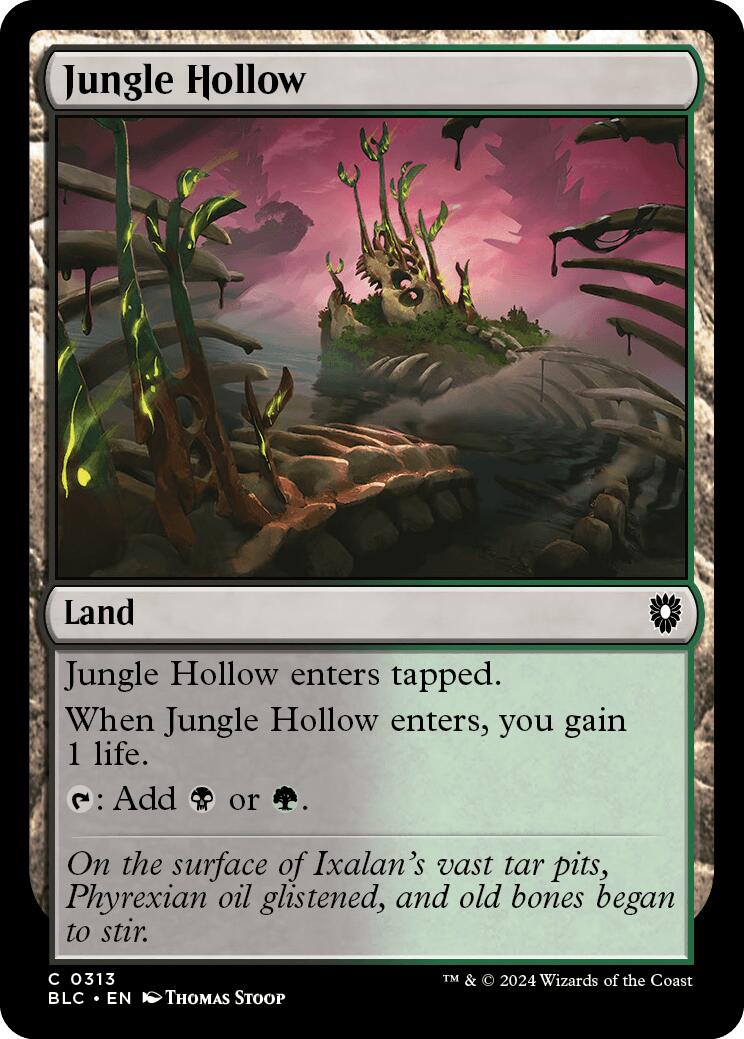Jungle Hollow [Bloomburrow Commander] | Silver Goblin