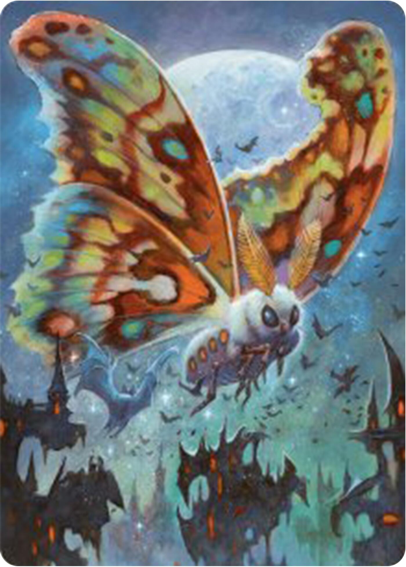 Luminous Broodmoth Art Card [Bloomburrow Art Series] | Silver Goblin