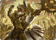 Honored Dreyleader Art Card [Bloomburrow Art Series] | Silver Goblin