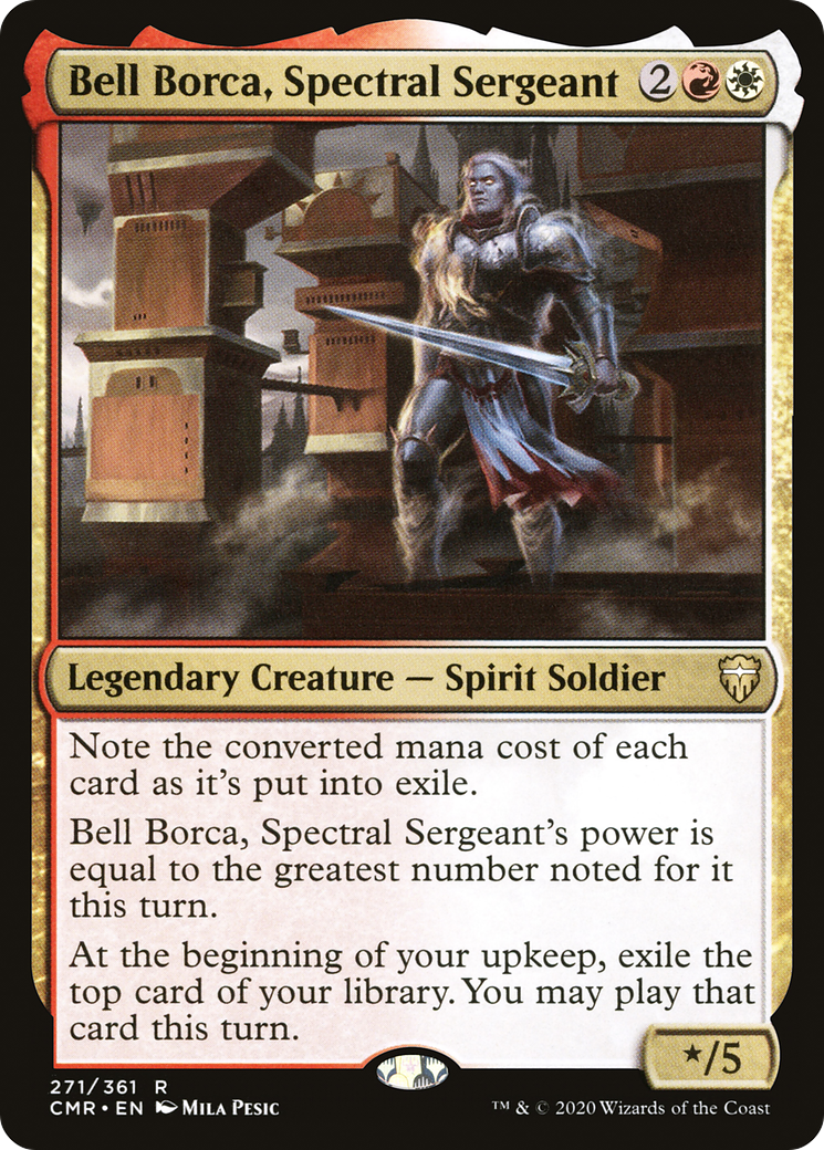 Bell Borca, Spectral Sergeant [Commander Legends] Foil