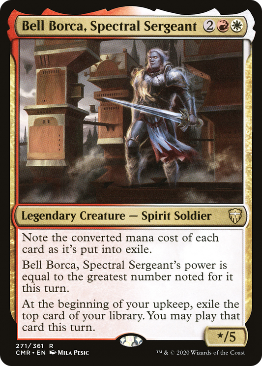 Bell Borca, Spectral Sergeant [Commander Legends] Foil