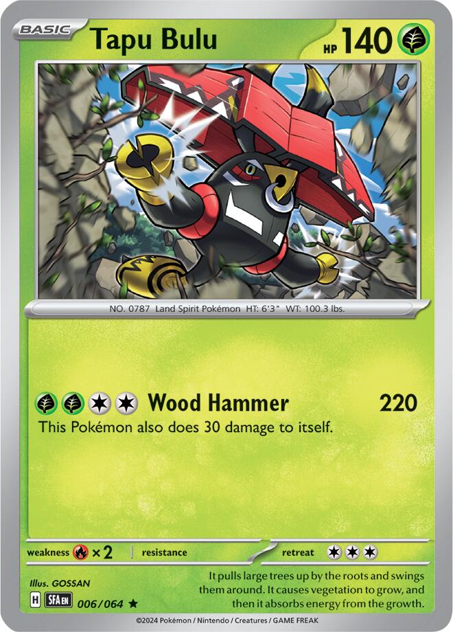 Tapu Bulu (006/064) [Scarlet & Violet: Shrouded Fable] | Silver Goblin