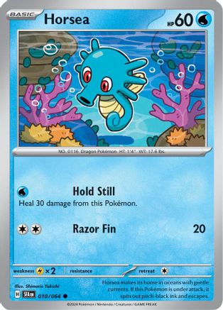 Horsea (10) Reverse Holofoil - Shrouded Fable