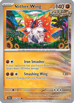 Slither Wing (026/064) [Scarlet & Violet: Shrouded Fable] Reverse Holofoil