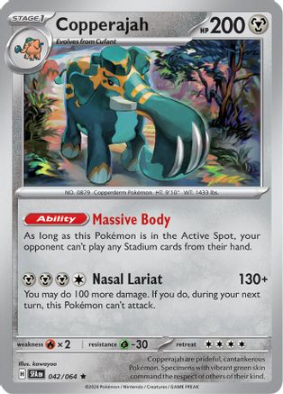 Copperajah (042/064) [Scarlet & Violet: Shrouded Fable] Reverse Holofoil