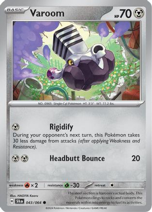 Varoom (043/064) [Scarlet & Violet: Shrouded Fable] Reverse Holofoil