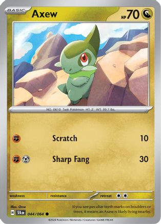Axew (044/064) [Scarlet & Violet: Shrouded Fable] Reverse Holofoil