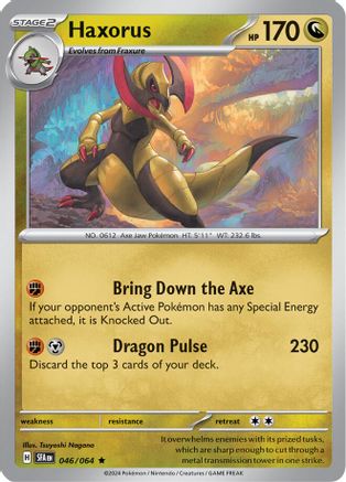 Haxorus (046/064) [Scarlet & Violet: Shrouded Fable] Reverse Holofoil