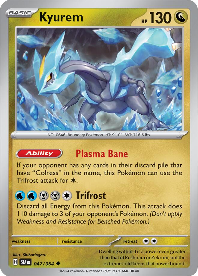 Kyurem (047/064) [Scarlet & Violet: Shrouded Fable] | Silver Goblin