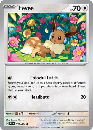 Eevee (050/064) [Scarlet & Violet: Shrouded Fable] Reverse Holofoil
