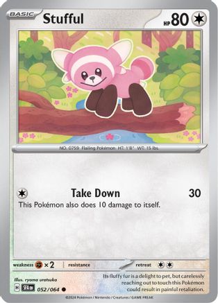 Stufful (052/064) [Scarlet & Violet: Shrouded Fable] Reverse Holofoil
