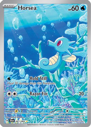 Horsea - 067/064 (67) Holofoil - SV Shrouded Fable