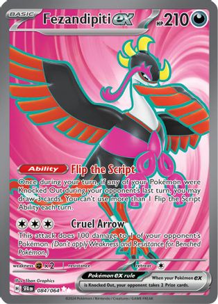 Fezandipiti ex - 084/064 (84) Holofoil - SV Shrouded Fable