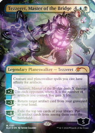 Tezzeret, Master of the Bridge (Rainbow Foil) (1701) Foil - Secret Lair Drop Series