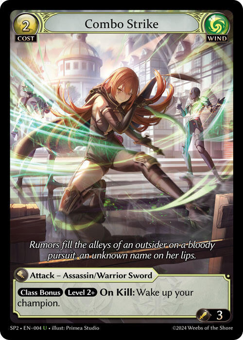 Combo Strike (004) [Supporter Pack 2] Foil