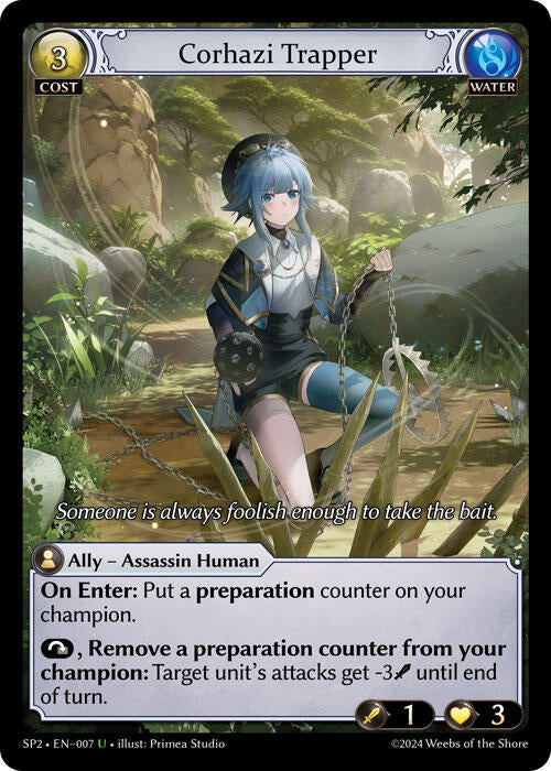 Corhazi Trapper (007) [Supporter Pack 2] Foil