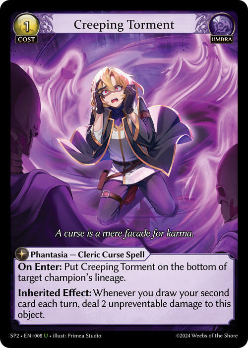 Creeping Torment (008) [Supporter Pack 2] Foil