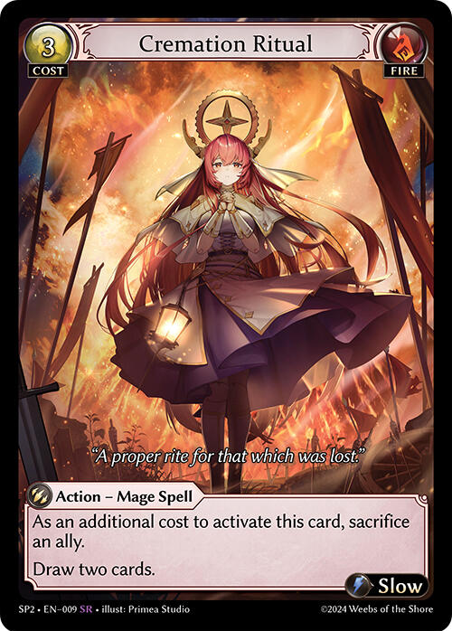 Cremation Ritual (009) [Supporter Pack 2] Foil