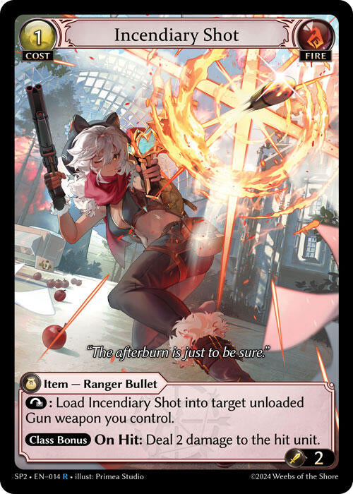 Incendiary Shot (014) [Supporter Pack 2] Foil