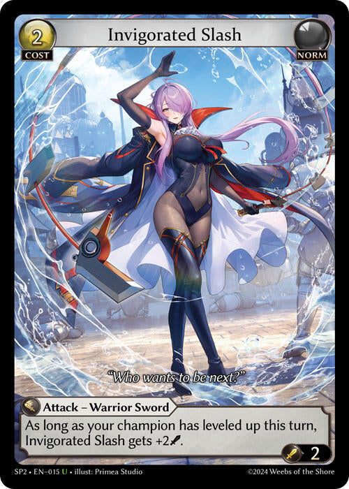 Invigorated Slash (015) [Supporter Pack 2] Foil