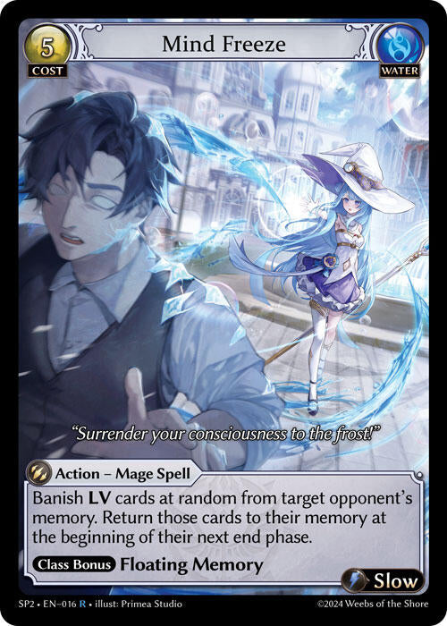Mind Freeze (016) [Supporter Pack 2] Foil